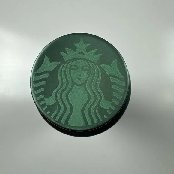 Starbucks Green Gold Ombre Vacuum Insulated 20 Oz Tumbler 2022 NEW - Picture 3 of 3